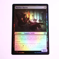 MTG Black - Markov Baron FOIL - 0014 - March of the Machine: The Aftermath - Image 1
