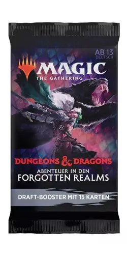 Magic The Gathering Abenteuer in den Forgotten Realms Draft Booster Deutsch - Image 1