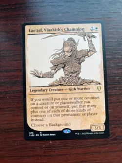1x LAE'ZEL, VLAAKITH'S CHAMPION - Showcase Baldur's Gate - MTG - Magic - Image 1