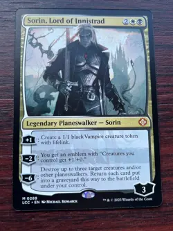 1x SORIN LORD OF INNISTRAD - Commander - MTG - Magic the Gathering - Image 1