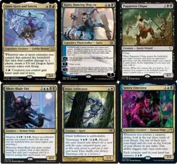 MTG Commander EDH Deck Goro-Goro and Satoru 100 Magic Cards Dragons Ninjas - NM - Image 1