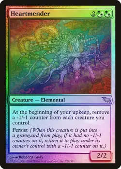 Heartmender FOIL Shadowmoor PLD White Green Rare MAGIC MTG CARD ABUGames - Image 1