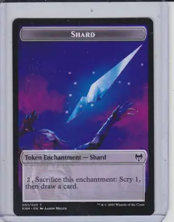 MtG Magic The Gathering Kaldheim Token Cards x1 - Image 1