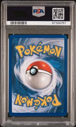 Pokemon Entei Gold Star 113/115 PSA 8 NM-MT EX Unseen Forces Holo Rare 2005 - Image 2