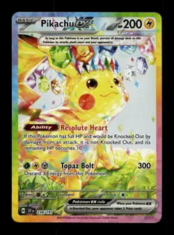 2024 Pokemon SV Surging Sparks SSP EN Pikachu Ex #238/191 - Image 1