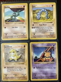 Pokemon TCG Shadowless Base Set Lot Of Commons (range LP-HP) - Image 3