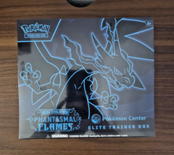 Pokemon Phantasmal Flames Pokemon Center Exclusive Elite Trainer Box ETB Sealed - Image 1