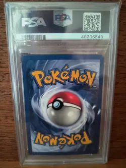 1999 POKEMON BASE SET UNLIMITED #14 RAICHU - HOLO PSA 8 - Image 2