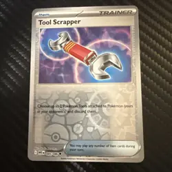 Tool Scrapper 85/86 Reverse Holo White Flare -Near Mint- Pokemon TCG - Image 1