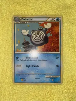 Pokemon TCG Poliwhirl Unleashed 37/95 Regular Uncommon LP - Image 1