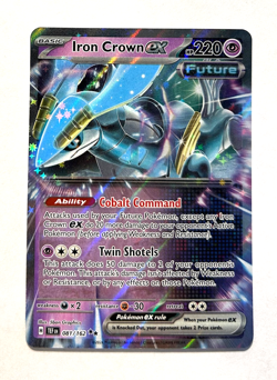 Pokemon Temporal Forces - IRON CROWN EX - DOUBLE RARE - 081/162 - NM/M - Image 1