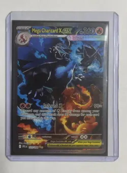 Mega Charizard X EX SIR 125/094 (English) Phantasmal Flames Pokemon TCG - Image 1