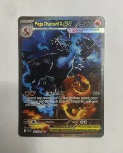 Mega Charizard X EX SIR 125/094 (English) Phantasmal Flames Pokemon TCG - Image 2