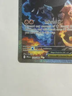 Mega Charizard X EX SIR 125/094 (English) Phantasmal Flames Pokemon TCG - Image 5