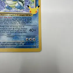 Blastoise 2/102 Celebrations: Classic Collection Holo Pokemon - Image 5