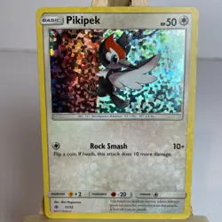 Pikipek 11/12 McDonald's Promos 2017 Holo Pokemon Light Play+ - Image 1
