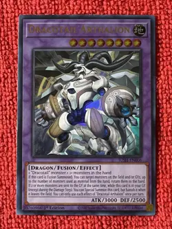 YuGiOh! Dracotail Arthalion - Justice Hunters (JUSH) - Ultra Rare - Image 1