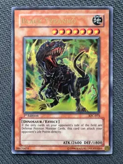 Yugioh Black Tyranno 1st Edition Ultra Rare IOC-075 NM - Image 1