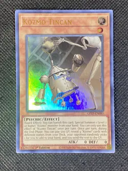 YuGiOh! - Kozmo Tincan GFTP-EN085 Ultra Rare 1st Edition Near Mint - Image 1