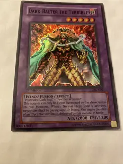 Yugioh Dark Balter the Terrible LOD-002 1st Edition Super Rare -MT/Never Played - Image 2
