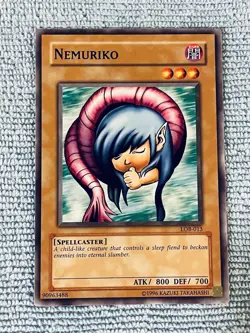Yu-Gi-Oh! TCG Legend Of Blue Eyes White Dragon Nemuriko LOB-013 NM/M - Image 1