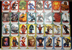 Vintage Marvel Ultimate Battles, ReCharge CCG Series 1 & 2 - 248 mixed card lot - Image 2