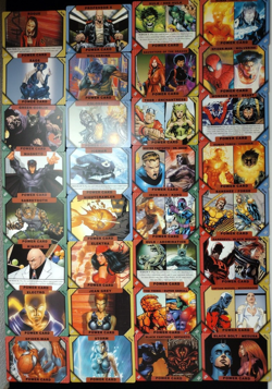 Vintage Marvel Ultimate Battles, ReCharge CCG Series 1 & 2 - 248 mixed card lot - Image 5