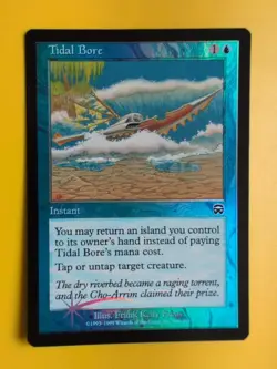 Tida Bore. Instant. Mercadian Masques FOIL MTG card. Old Vintage. - Image 1