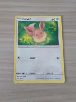 Pokemon Eevee TCG #12/12 McDonald's 2019 Promo Card Holo Card - Image 1