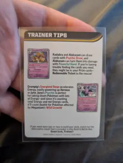 Pokemon TCG Mega Evolution Trainer Tips Art Card MEGA VENUSAUR - Image 2