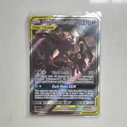 Pokemon Umbreon & Darkrai GX TAG TEAM Promo Holo Card SM241 English TCG - Image 1