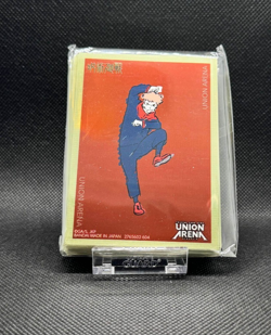 Jujutsu Kaisen Yuji Itadori Union Arena Card Sleeves Bandai Fest Exclusive 60 CT - Image 1