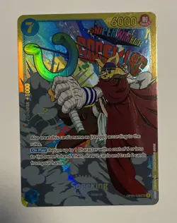 Sogeking OP03-122 Pillars of Strength Foil One Piece TCG Card Secret - Image 1