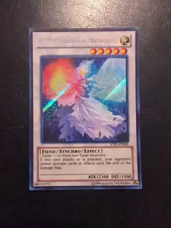 Yu-Gi-Oh! SECRET RARE HOLO CARD ARMADES KEEPER OF BOUNDARIES JOTL-EN045 LP - Image 1