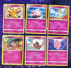 6x Fairy Pokemon Cards Lot Cute Mixed LP NM XY Dedenne Tomokazu Komiya (Lot#2) - Image 1