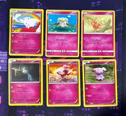 6x Fairy Pokemon Cards Lot Yuka Morii Mixed LP Bulk Bundle Togekiss Rare (Lot#5) - Image 1