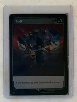 Riftbound Buff Yasuo (Fist Bump Promo) MINT Rare Card (RIOT GAMES) - Image 2
