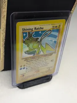 Pokemon TCG Shining Raichu Card Neo Destiny 111/105 MP/LP - Image 3