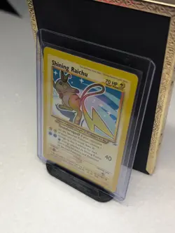 Pokemon TCG Shining Raichu Card Neo Destiny 111/105 MP/LP - Image 4