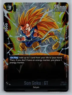 Dragon Ball Super Card Game #FB03-111 Son Goku : GT Foil - Image 1