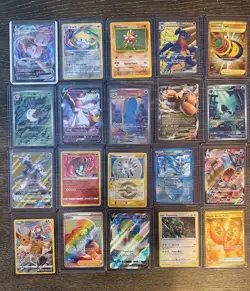 Pokemon TCG Mixed Card Lot NM Condition 58 Cards Total - Image 1