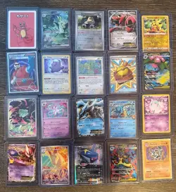 Pokemon TCG Mixed Card Lot NM Condition 58 Cards Total - Image 2