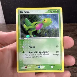 Treecko 016 Holo Nintendo Black Star Promo Pokemon Card - Image 1