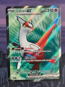 Latias ex 220/191 Pokemon Surging Sparks Ultra Rare Card Near Mint NM 1 - Image 1