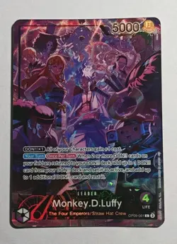 Lotto Carte One Piece Luffy 061 e Luffy 015 One Piece Card Game - Image 1