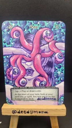 Altered Sorcery: Contested Realm "Seer" Avatar Card Beta - Image 1