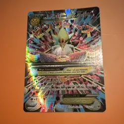 Pokemon M Alakazam EX Full Art Holo Ultra Rare XY Fates Collide 118/124 TCG Card - Image 1