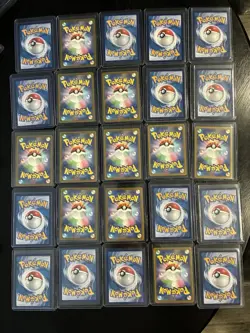 Pokemon 50 Card LOT ALL RR DOUBLE RARE AND ALL IN TOP LOADERS Japanese Chinese - Image 3