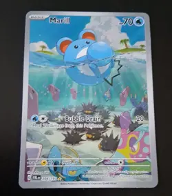 Marill 204/193 Paldea Evolved Illustration Rare Pokemon Card TCG - Image 1