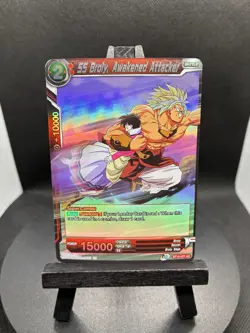 SS Broly Awakened Attacker Foil BT15-021 Dragon Ball Super Card Game NM 2021 - Image 1